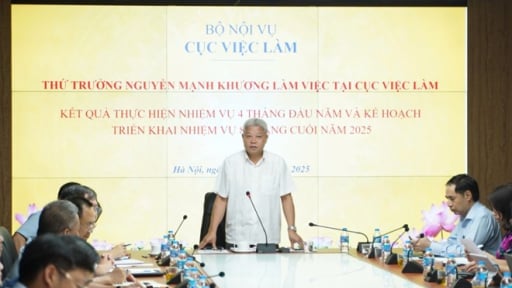 Bộ Nội vụ xây dựng kịch bản thị trường lao động ứng phó với cuộc chiến thuế quan của Mỹ