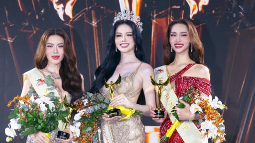 Nhan sắc xinh đẹp của 2 Á hậu Miss International Queen Vietnam 2025 bị soi có hành động 'lạ', 'bại trận' trước Hà Tâm Như