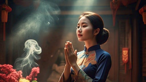Văn khấn Rằm tháng 4 2025 chính xác,  cầu bình an, tài lộc chuẩn nhất