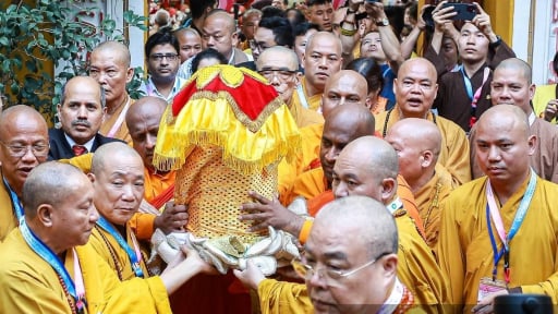 Sau Quán Sứ, người dân sẽ được chiêm bái Xá Lợi Phật tại chùa Tam Chúc