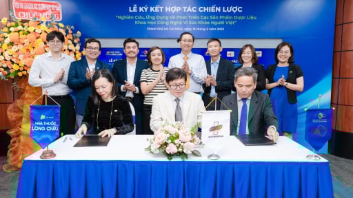 Long Châu hợp tác cùng Viện Công nghệ Tiên Tiến - Viện Hàn Lâm Khoa Học và Công Nghệ phát triển dược phẩm bảo vệ sức khỏe người Việt