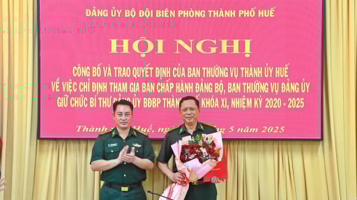 Chỉ định đại tá Cà Văn Lập giữ chức Bí thư Đảng ủy Bộ đội Biên phòng thành phố Huế 