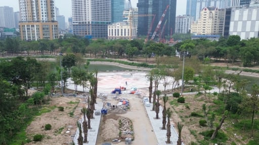 'Lá phổi xanh' rộng 6.540 m2 ở Hà Nội dần 'lột xác' sau 3 tháng cải tạo