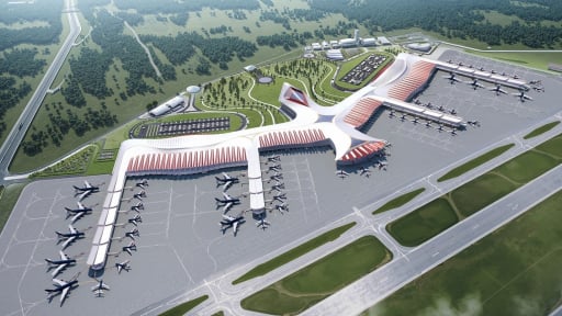 Sẽ có sân bay hàng đầu thế giới nằm ở thành phố đảo của Việt Nam, biểu tượng hình cánh chim phượng hoàng?