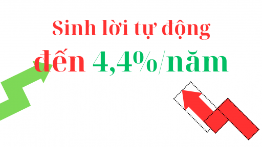 Lãi suất ngân hàng cao nhất hôm nay 18/5: Tự sinh lãi đến 4,4% khi lưu tiền trong tài khoản