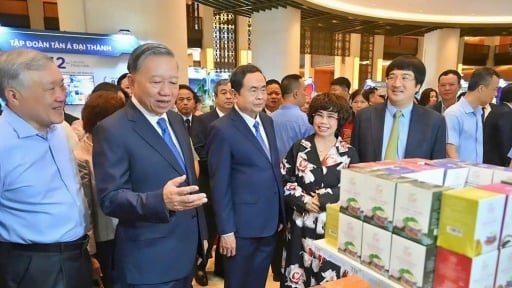 Tổng Bí thư Tô Lâm đánh giá cao thành công của TH true MILK cả trong nước và quốc tế