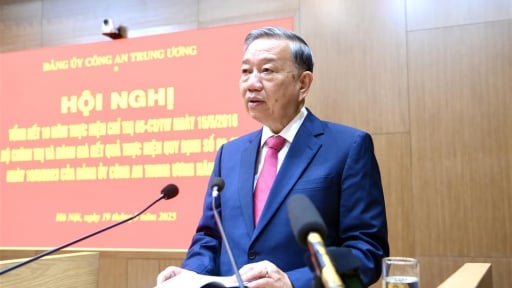 Tổng Bí thư Tô Lâm: Bộ Công an là điểm sáng về sắp xếp tổ chức bộ máy tinh, gọn, mạnh, hiệu năng, hiệu lực, hiệu quả