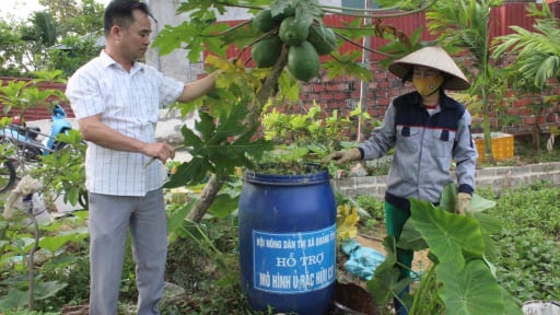 Biến rác thành tài nguyên, nông dân một phường ở Quảng Ninh xây dựng quê hương xanh, sạch, đẹp