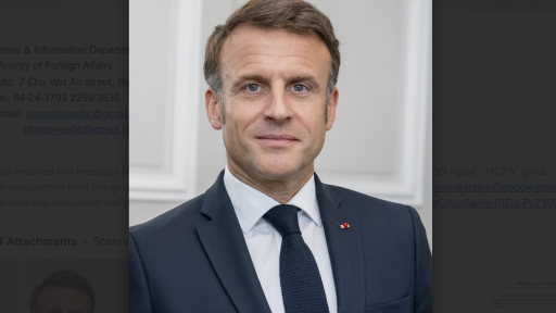 Tổng thống Pháp Macron và phu nhân thăm cấp nhà nước tới Việt Nam