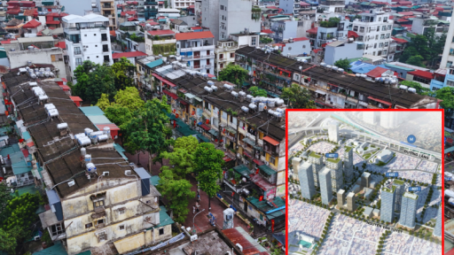 Hiện trạng Khu tập thể Vĩnh Hồ sẽ được xây dựng cao 40 tầng