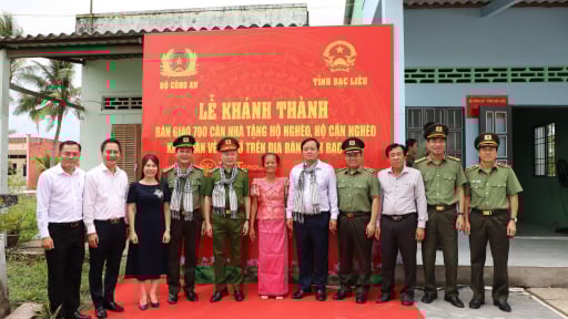 T&T Group và SHB bàn giao 700 căn nhà tình nghĩa tài trợ cho người dân tỉnh Bạc Liêu