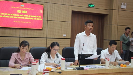 Góp ý sửa đổi Hiến pháp 2013, Chủ tịch Hội Nông dân một xã ở Hà Nội đề nghị làm rõ nội hàm 'trực thuộc' MTTQ Việt Nam