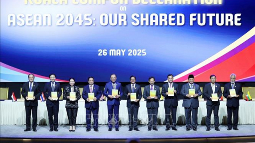 Thông qua Tầm nhìn Cộng đồng ASEAN 2045 bắt nguồn từ sáng kiến của Việt Nam