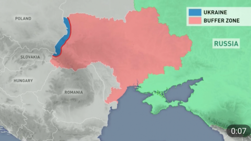Quan chức Nga đe dọa mở rộng vùng đệm bao phủ gần hết lãnh thổ Ukraine