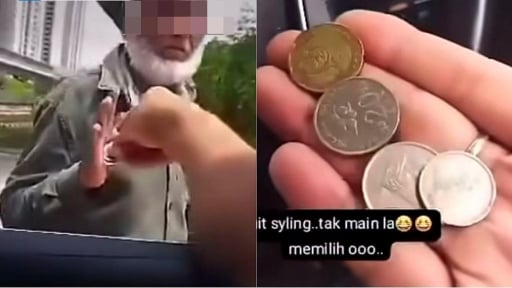 Người ăn xin từ chối tiền lẻ gây ngỡ ngàng