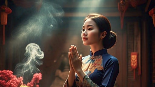 Văn khấn mùng 1 tháng 5 Âm lịch 2025 chuẩn xác nhất, cầu may mắn, tài lộc cho gia đình