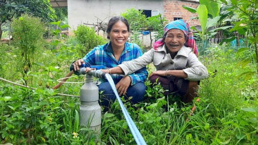 Khoan giếng nước theo nhóm hộ, giải pháp hiệu quả mang nước sạch về cho người dân ở một huyện miền núi của tỉnh Quảng Trị