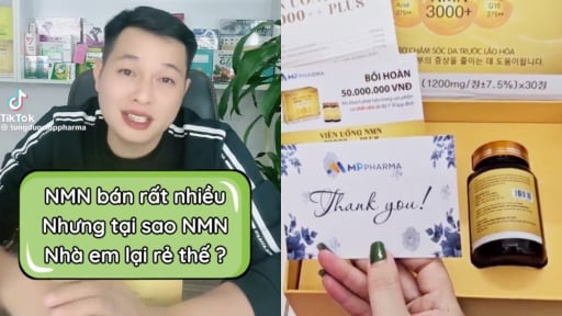Khách ngỡ ngàng phát hiện viên uống NMN được sản xuất tại Mediphar, nổ như “thần dược cải lão hoàn đồng”