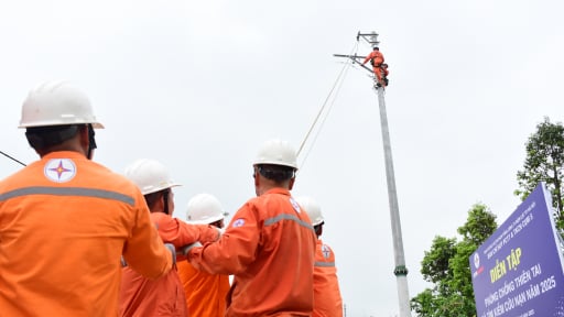 EVNHANOI triển khai toàn diện công tác phòng chống thiên tai năm 2025

