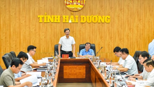 Trước giờ sáp nhập, lãnh đạo tỉnh Hải Dương, TP.Hải Phòng gặp nhau, chốt số lượng sở ngành của thành phố mới là bao nhiêu?
