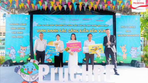 Prudential và sáng kiến nhằm nâng cao nhận thức, năng lực ứng phó với biến đổi khí hậu