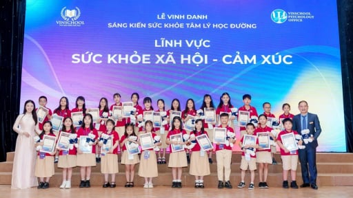 5.500 sáng kiến vì sức khỏe tâm lý: Khi học sinh Vinschool làm chủ hành trình hạnh phúc học đường