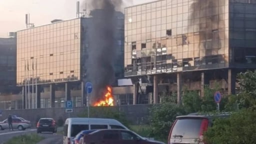 Thủ đô Moscow bị tấn công, 'trái tim công nghệ cao' Nga bùng cháy vì đòn đánh kinh hoàng từ Ukraine