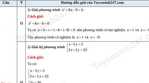 Đề thi môn Toán vào lớp 10 năm 2025 của Đồng Nai có gợi ý đáp án