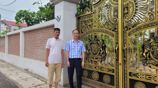 Sống đẹp ở Bắc Giang, giá đất lên vù vù, dân vẫn không ngại cắt phăng hàng trăm mét hiến cho làng, xã làm đường nông thôn mới 