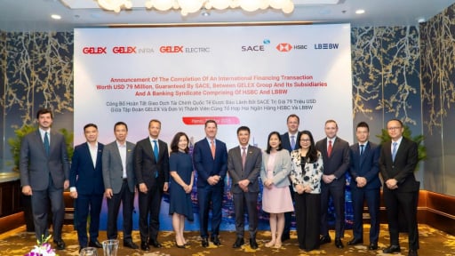 HSBC thu xếp thành công giao dịch bảo lãnh khoản vay không ràng buộc 79 triệu USD cho GELEX