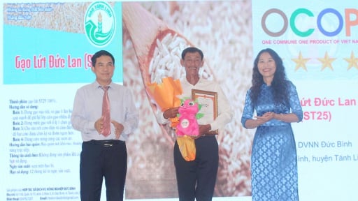 Trước giờ sáp nhập, tỉnh Bình Thuận trao chứng nhận OCOP 4 sao năm 2024 cho 7 sản phẩm
