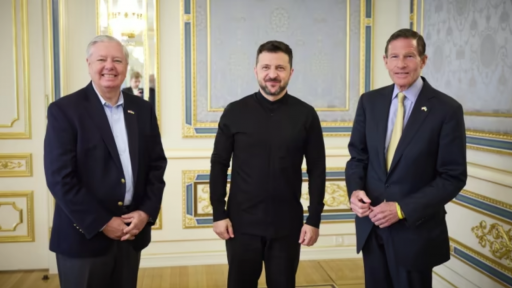 Các nghị sĩ Mỹ thăm Ukraine, hứa với ông Zelensky sẽ áp thuế 500% nhằm bóp nghẹt  Nga