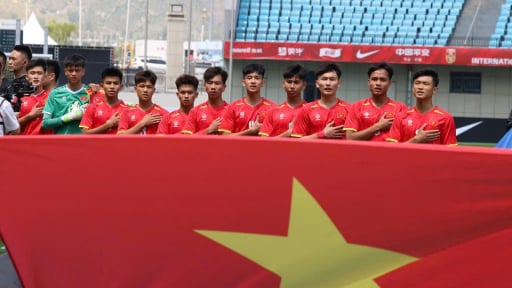 U16 Việt Nam gây bất ngờ trước chủ nhà U16 Trung Quốc