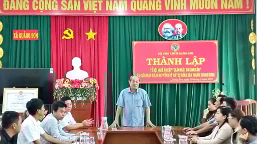 Hội Nông dân tỉnh Ninh Thuận giải ngân 500 triệu đồng cho dự án “Chăn nuôi bò sinh sản”