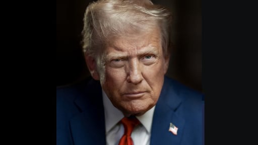 Nhà Trắng bất ngờ thay mới ảnh chân dung Tổng thống Trump không giải thích lý do