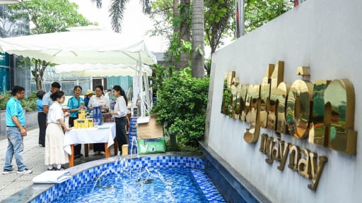 Hình ảnh 'Phiên chợ gây quỹ từ thiện' 15 năm Dân Việt tiếp tục sứ mệnh trao yêu thương