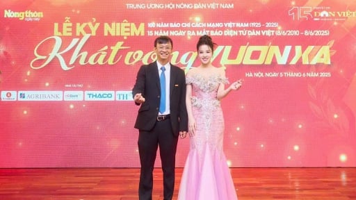 Á hậu Đỗ Hà Trang: “Báo Dân Việt là gia đình – nơi yêu thương được trao đi”