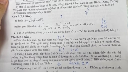Đề thi môn Toán vào lớp 10 Nghệ An năm 2025 có thực sự khó?
