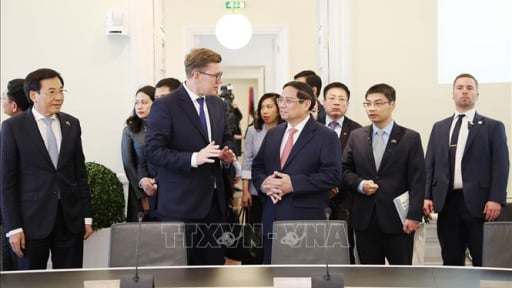 Thủ tướng Phạm Minh Chính: Mong muốn Estonia là cầu nối giúp Việt Nam tiếp cận thị trường Bắc Âu và EU