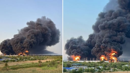 Ukraine ồ ạt tấn công các kho nhiên liệu, sân bay, nhà máy quân sự của Nga 