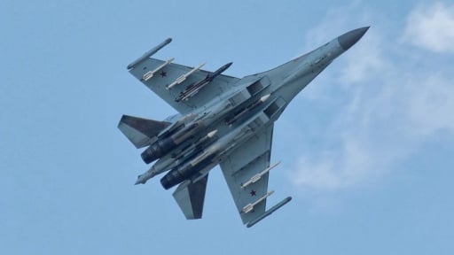 'Giăng bẫy săn mồi thành công': Ukraine bắn rơi 'át chủ bài' Su-35 của không quân Nga