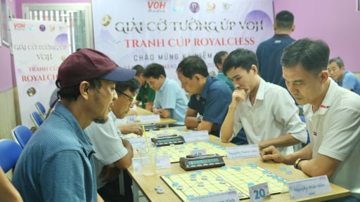 Độc đáo giải cờ tướng úp của những người làm báo