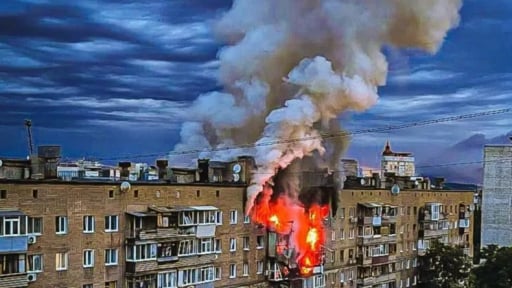 Nga trút đòn thù bằng cuộc tấn công mạnh nhất vào thành phố Ukraine