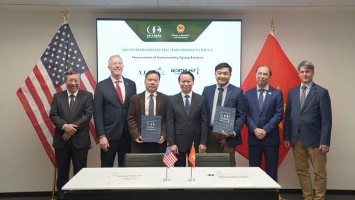 Hàng loạt thỏa thuận mua, bán nông sản giữa Việt Nam - Mỹ được ký kết, có doanh nghiệp chi 380 triệu USD mua ngô, lúa mì, bột đậu nành từ Mỹ