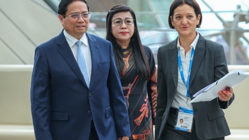 Thủ tướng Phạm Minh Chính bắt đầu các hoạt động tại Hội nghị Đại dương Liên Hợp Quốc