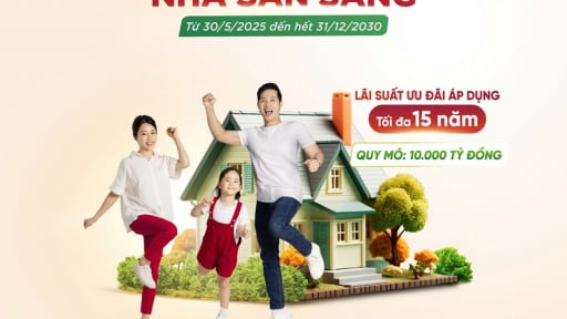 Agribank triển khai gói tín dụng ưu đãi 10.000 tỷ đồng: Mở rộng cánh cửa an cư cho người trẻ