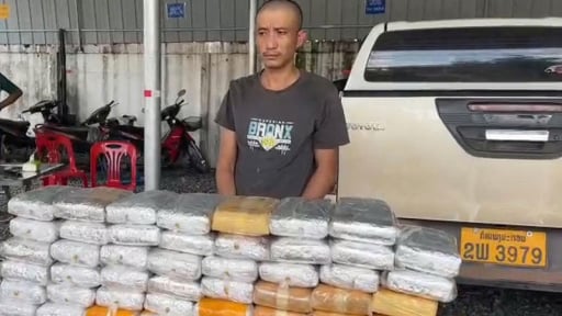 Chuyên án phá đường dây vận chuyển ma túy từ Tam giác Vàng về Việt Nam, thu giữ gần trăm bánh ma túy