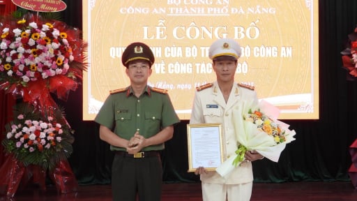 Bộ trưởng Bộ Công an điều động, bổ nhiệm Phó Giám đốc Công an TP Đà Nẵng