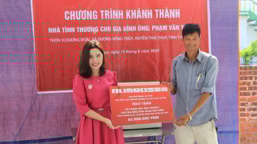 Thái Bình: Khánh thành nhà tình thương, trao yêu thương, gieo hy vọng