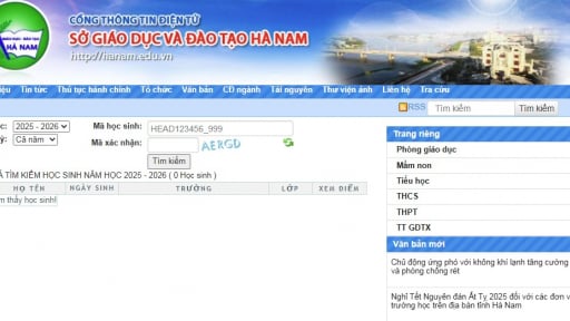 Lịch công bố điểm thi vào lớp 10 năm 2025-2026 của Hà Nam
